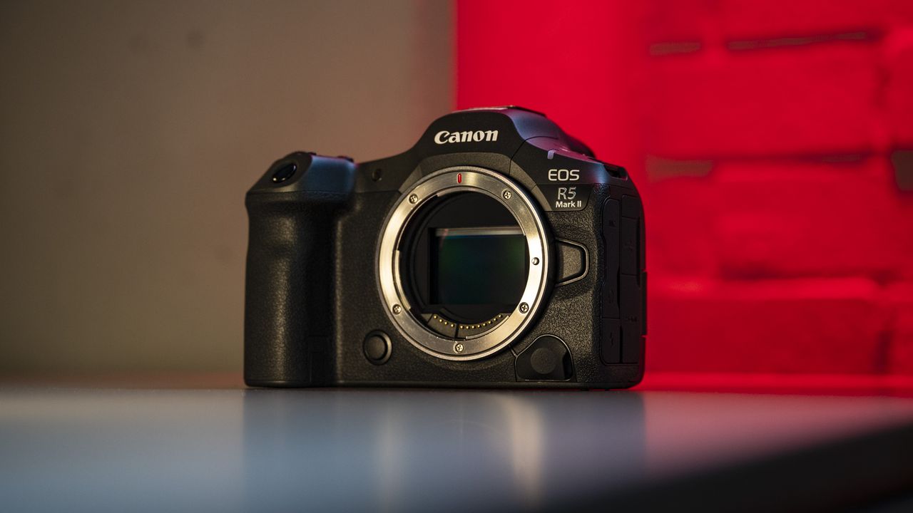 Canon EOS R5 II mirrorless camera