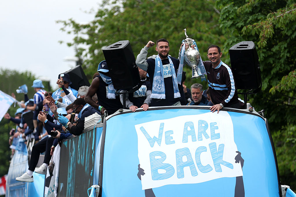 Coventry City last played top-flight football in 2001