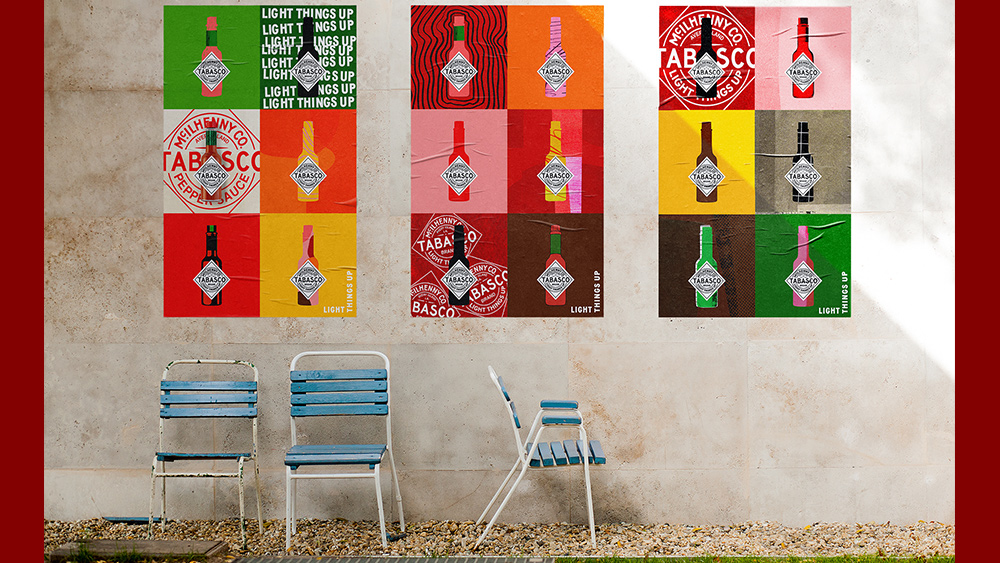 New Tabasco sauce branding