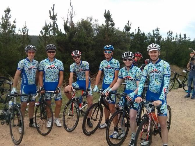 Team Mont: Tristan Dimmock, Kenneth Webster, James Toole, Jared Greenville, Callum Heiner and Ben Smyth.
