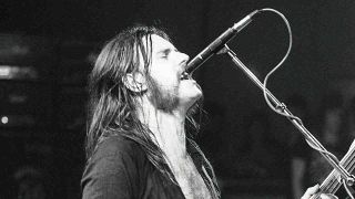 Lemmy of Motorhead onstage in 1981