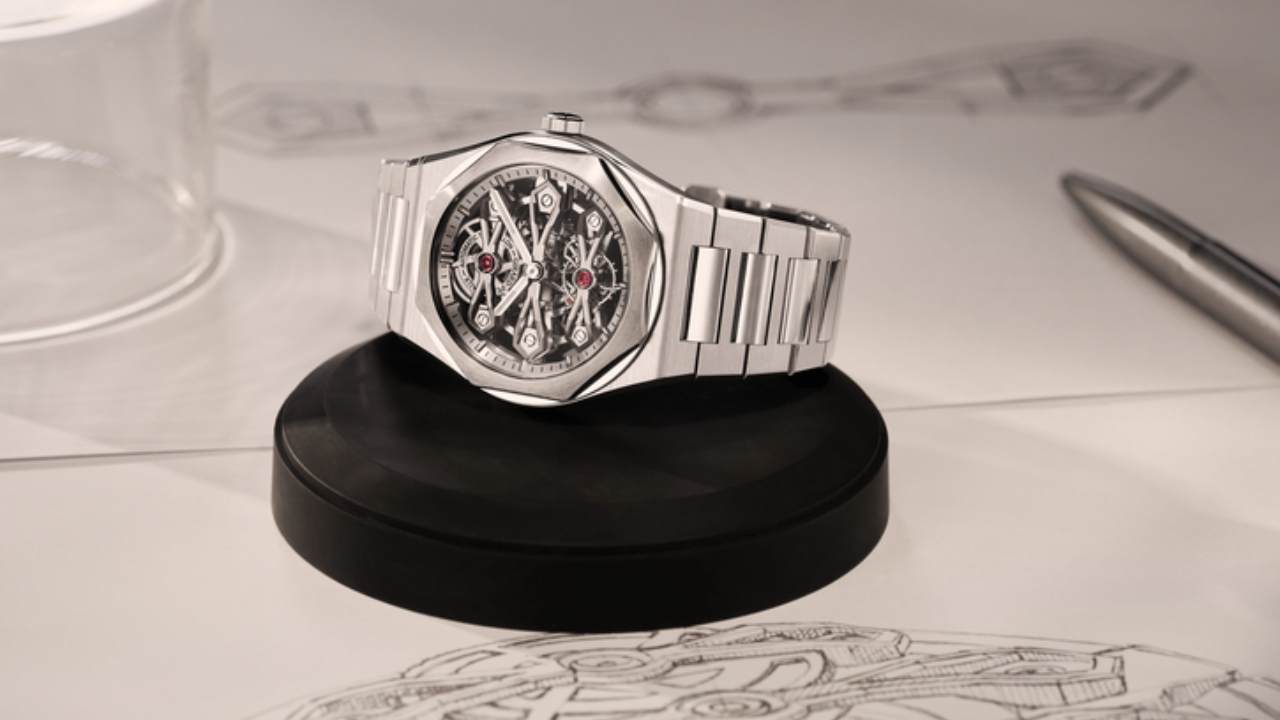 Girard-Perregaux Laureato Three Gold Bridges