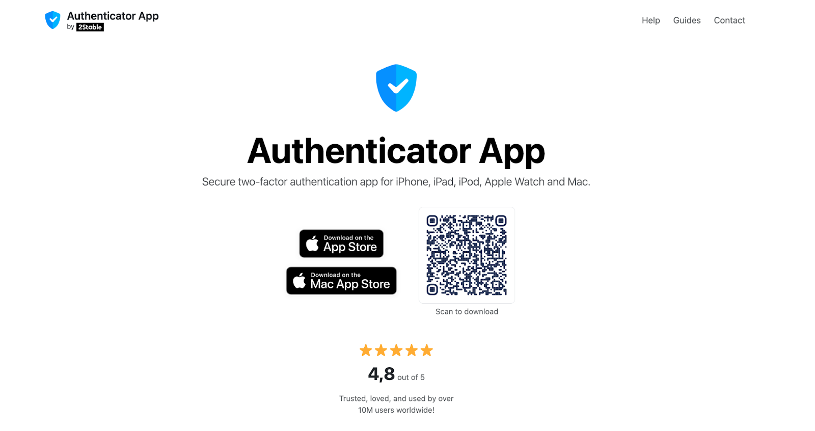 2Stable Authenticator App