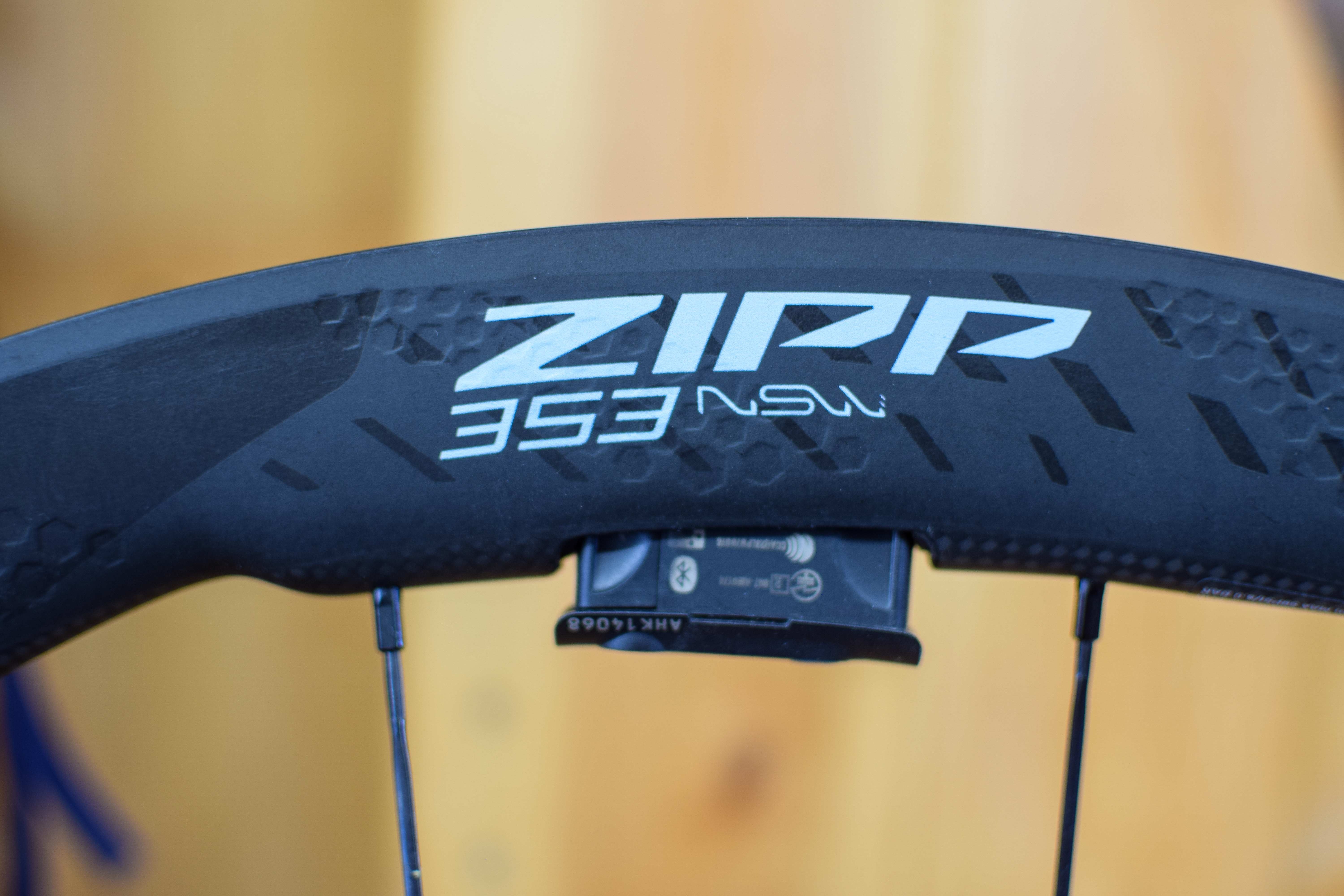 A Zipp 353 NS wheel