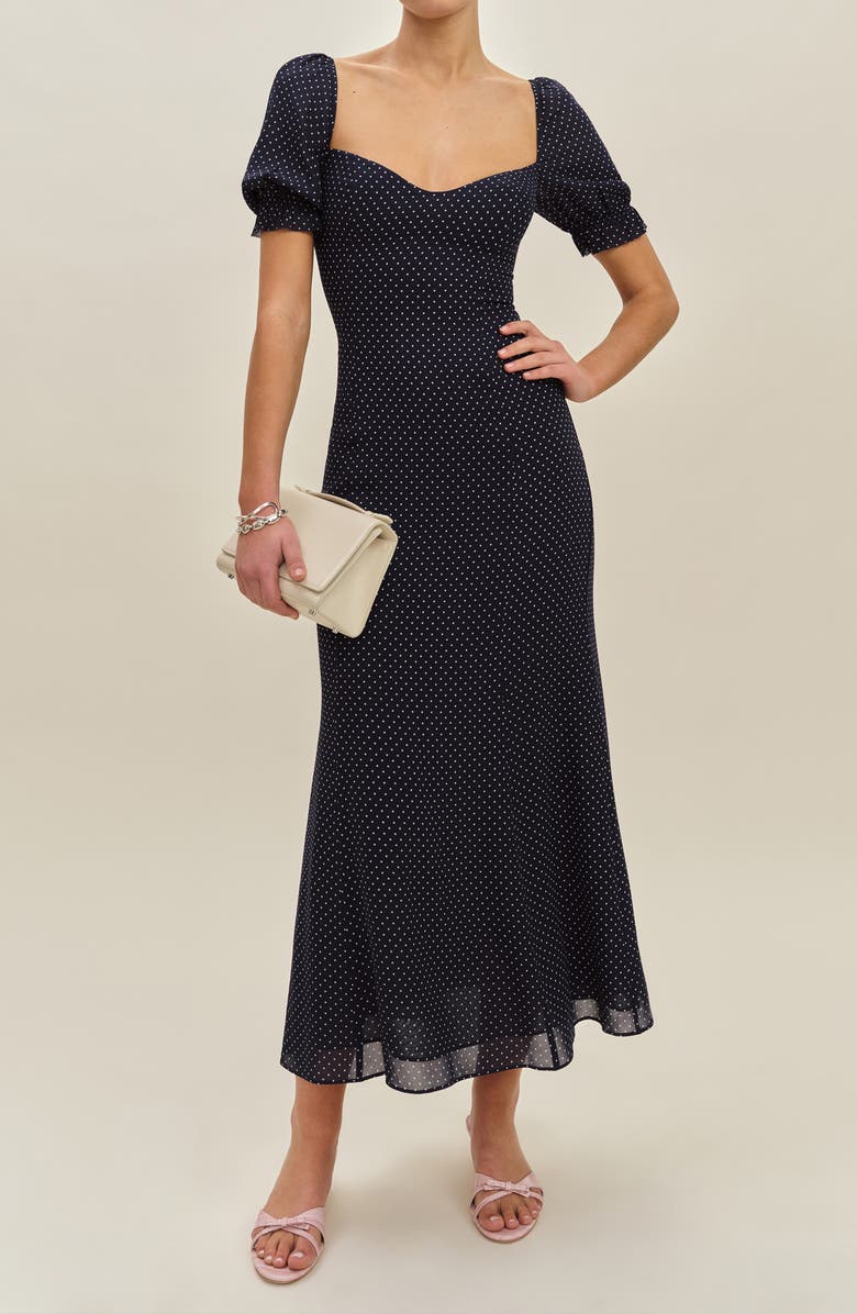 Gloria Swiss Dot Dress