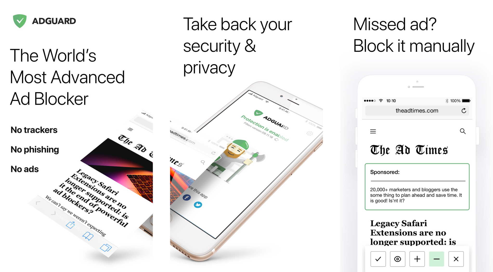 adguard blocker for iphone