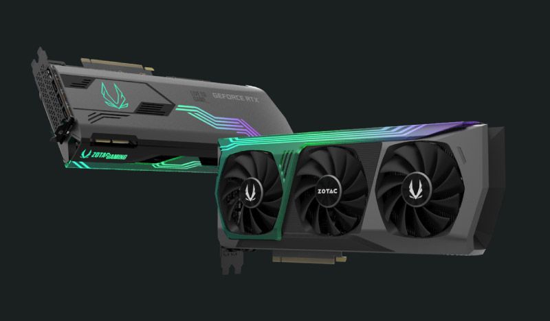 The rumored Zotac RTX 3090 card