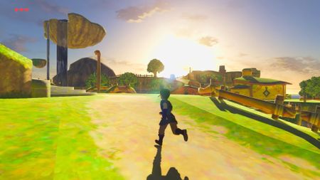 The Legend of Zelda: Breath of the Wild Skyloft mod