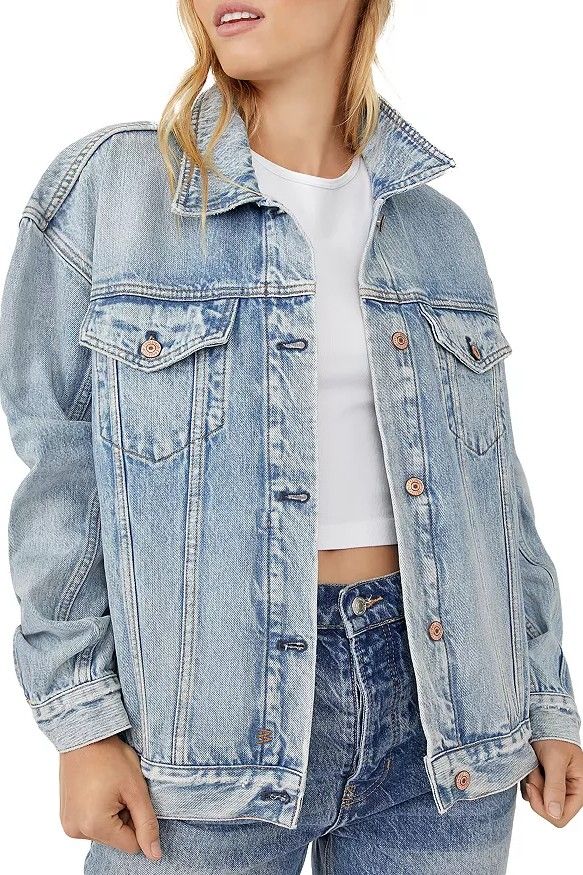10 Best Oversized Jean Jackets for Women in 2023 | Marie Claire