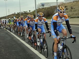 Garmin chases, Tour of Catalonia 2010, stage four