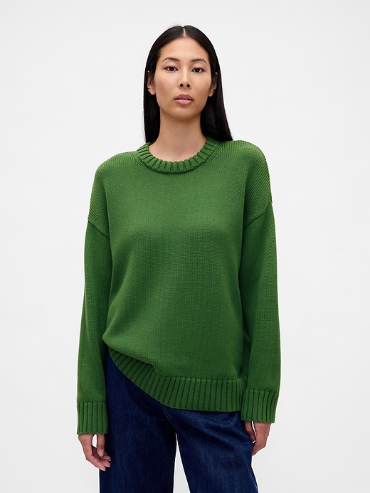 100% Cotton Oversized Sweater
