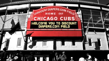 Wrigley Field.