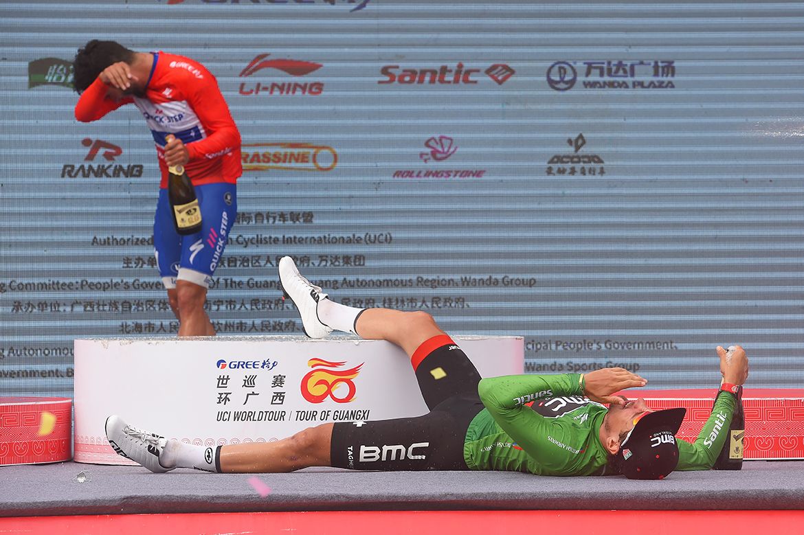 Embarrassment kicks in for Silvan Dillier (BMC)