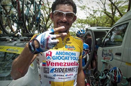 Two good: Jose Serpa (Androni Giocattoli) wins the tour again and can now look ahead to an assault on the Giro d'Italia in May.