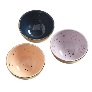 mini abstract stars bowls
