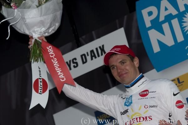 Rein Taaramae (Cofidis) with the best young rider's