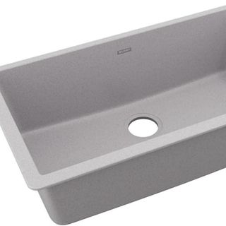 concrete style kitchen sink 