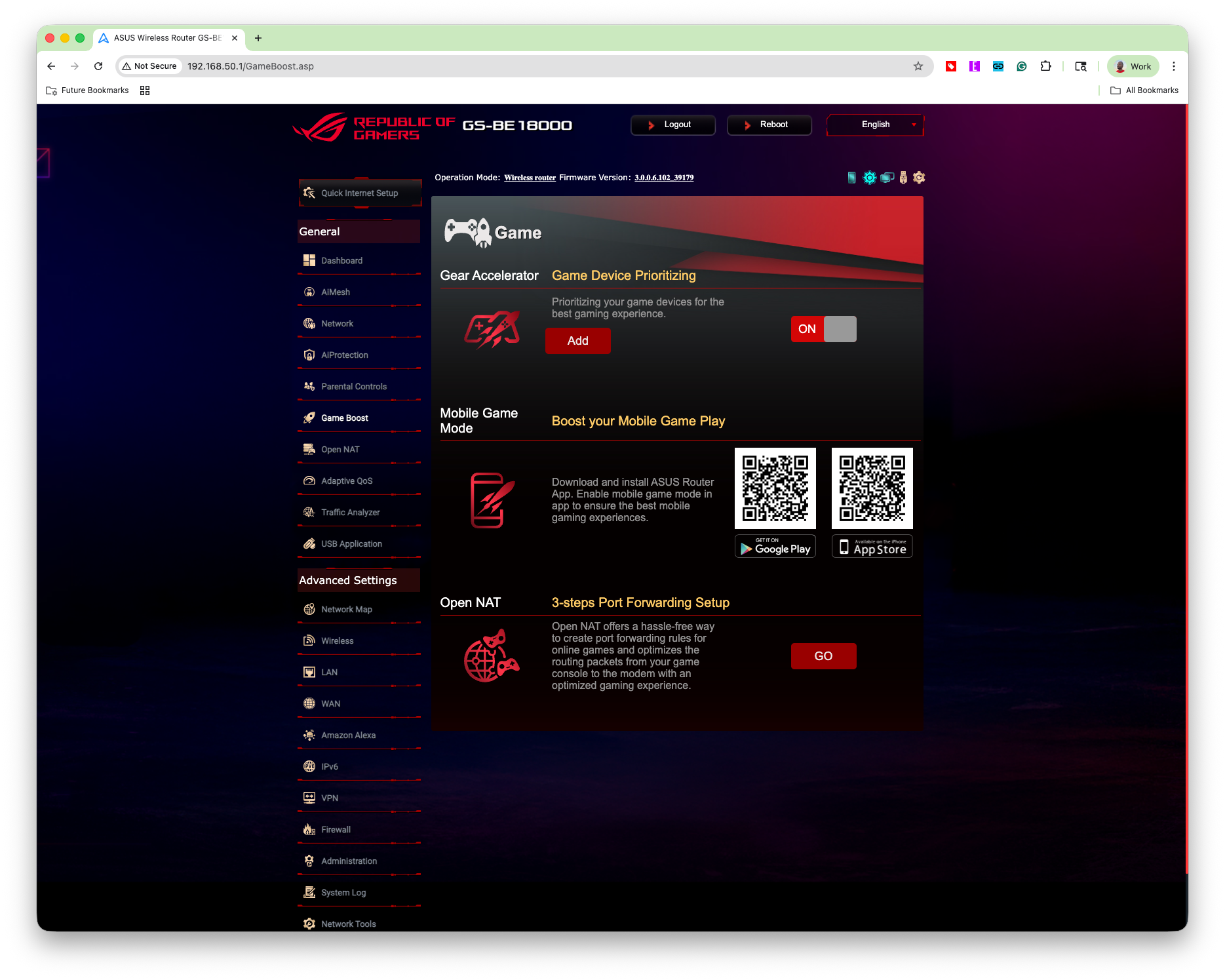 Asus ROG Strix GS-BE18000 Wi-Fi 7