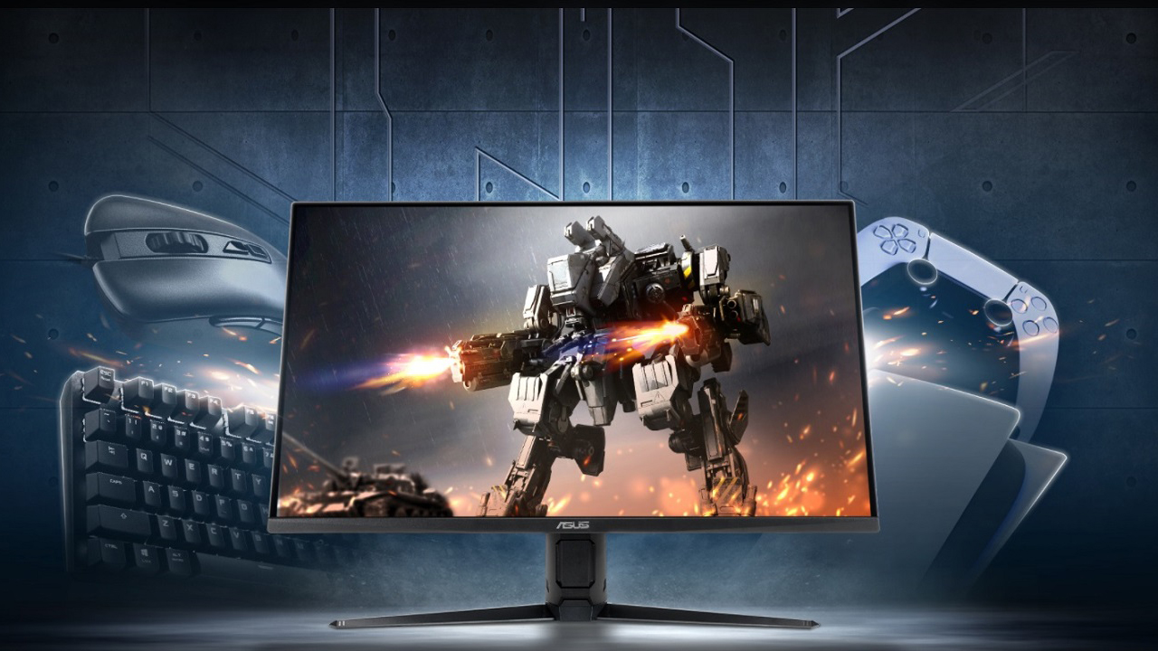 ASUS TUF 28” Fast IPS 4K 144Hz HDMI 2.1 1ms G-SYNC/FreeSync Gaming