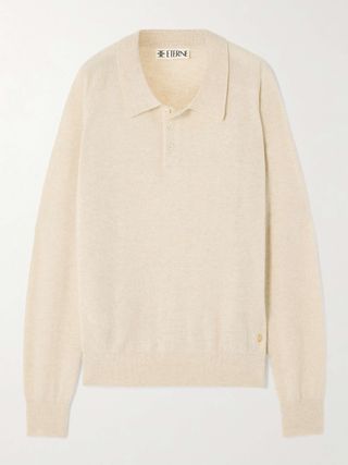 Brady Cashmere Polo Sweater