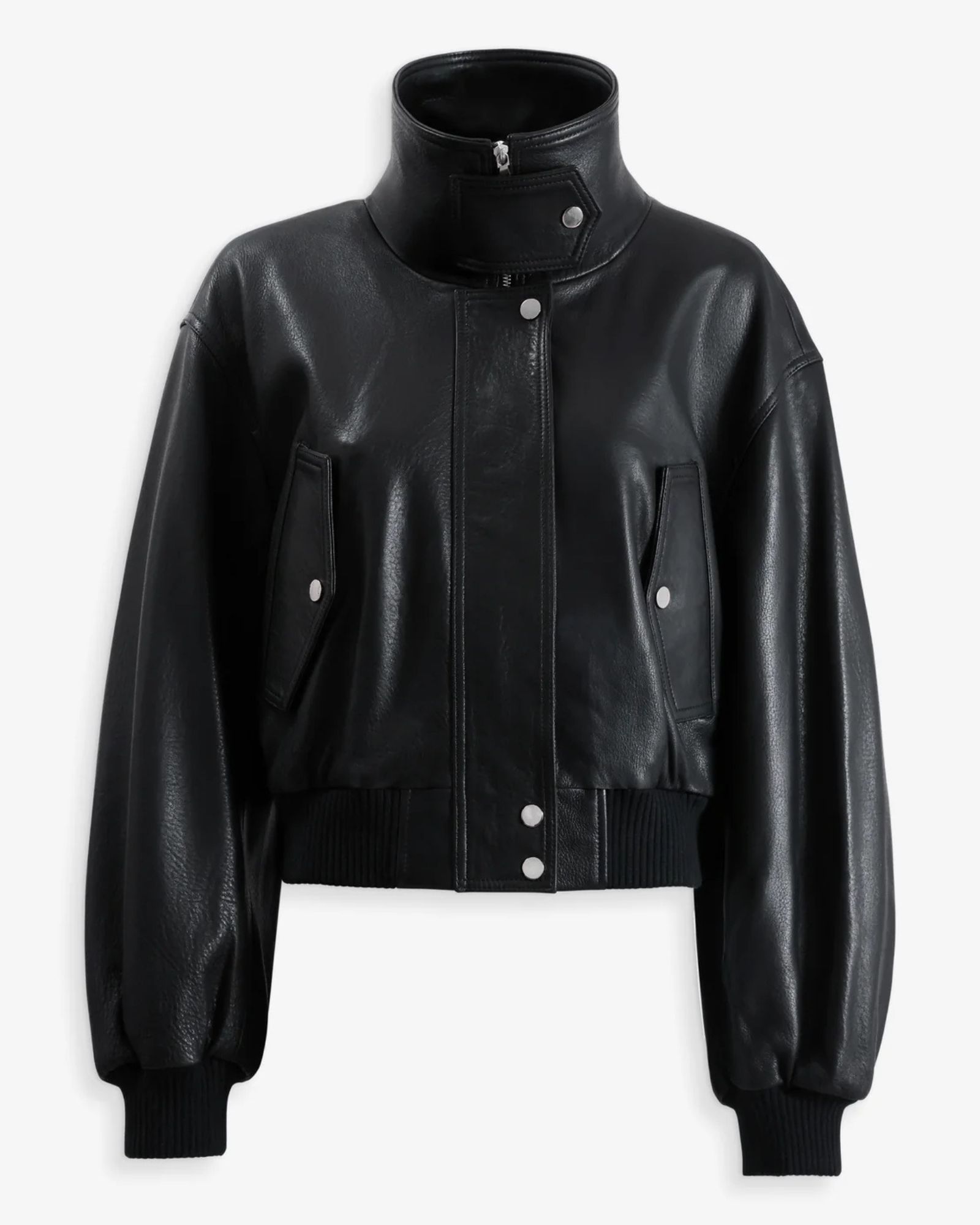 Nour Hammour briar Cropped Bomber Jacket