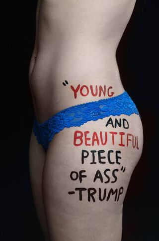 Nude Portrait - Trump Quote 3