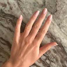 Eleanor's nails after using OPI Repair Mode