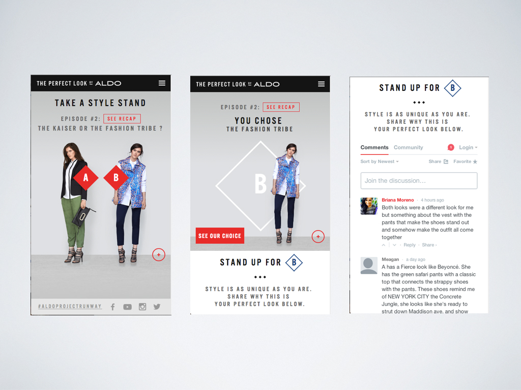 This project really shows how interactive content can work for web design