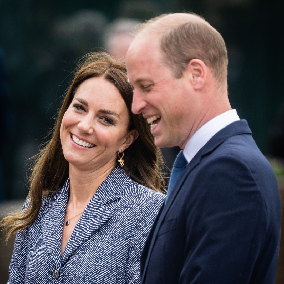  Prince William made a rare personal comment to praise wife Princess Kate at a recent event 