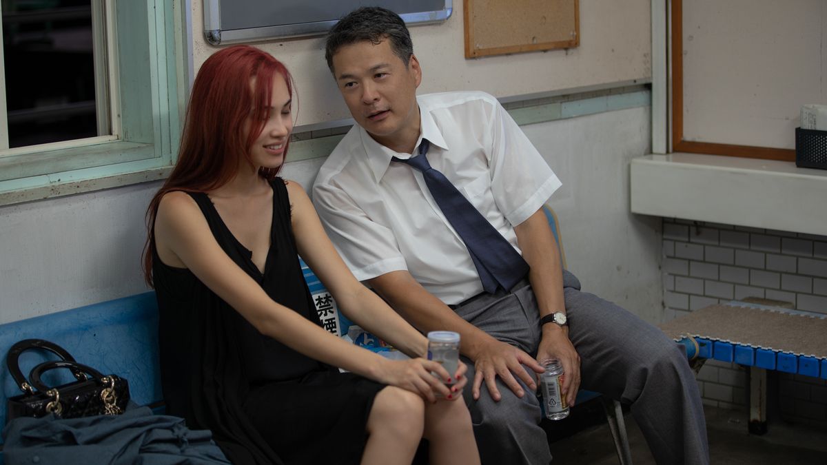 Kiko Mizuhara and Tetsushi Tanaka in "Ride or Die" on Netflix.