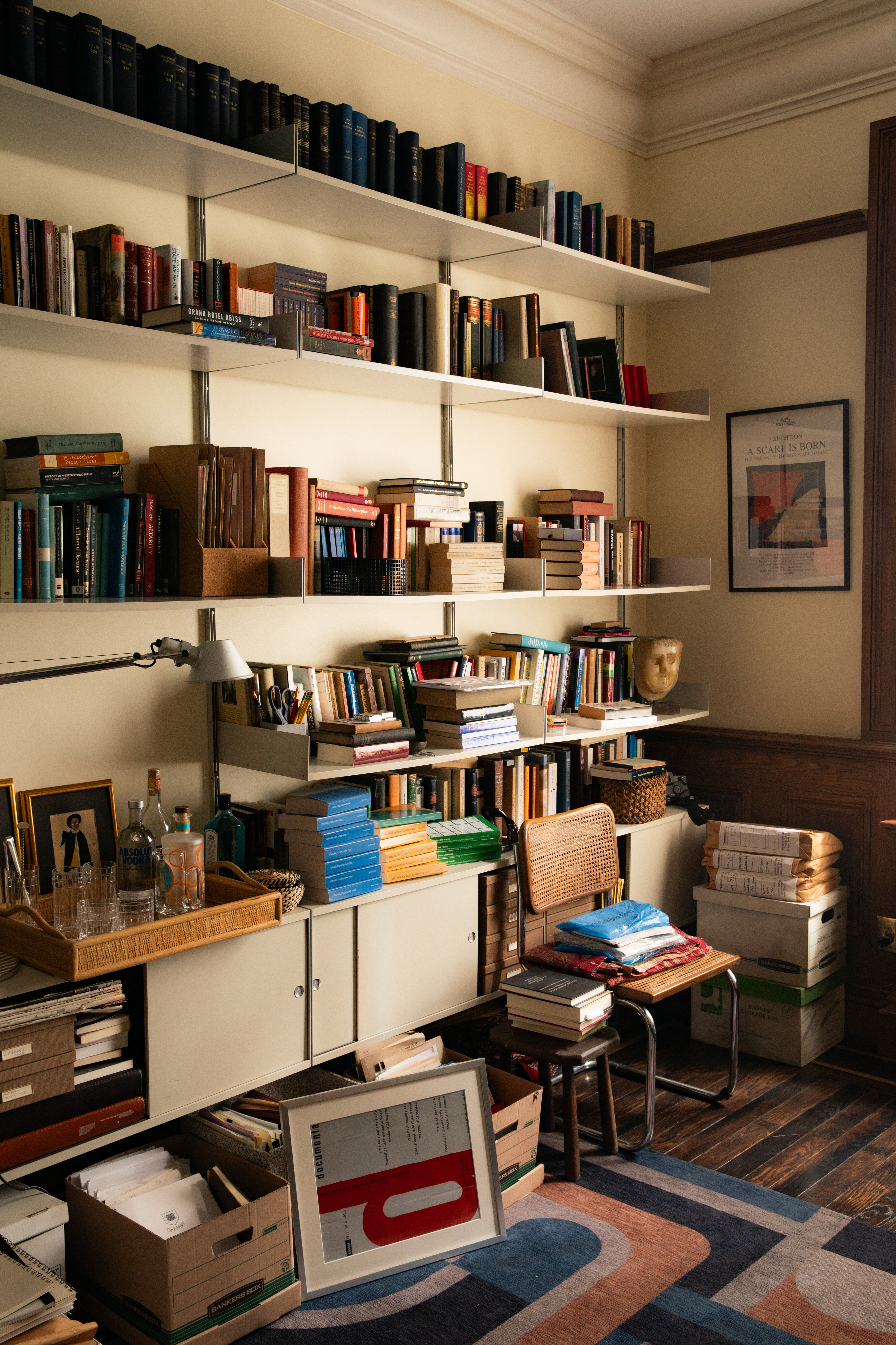 Interior of Alma s apartment in After the Hunt