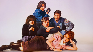 The fim poster of The Breakfast Club movie