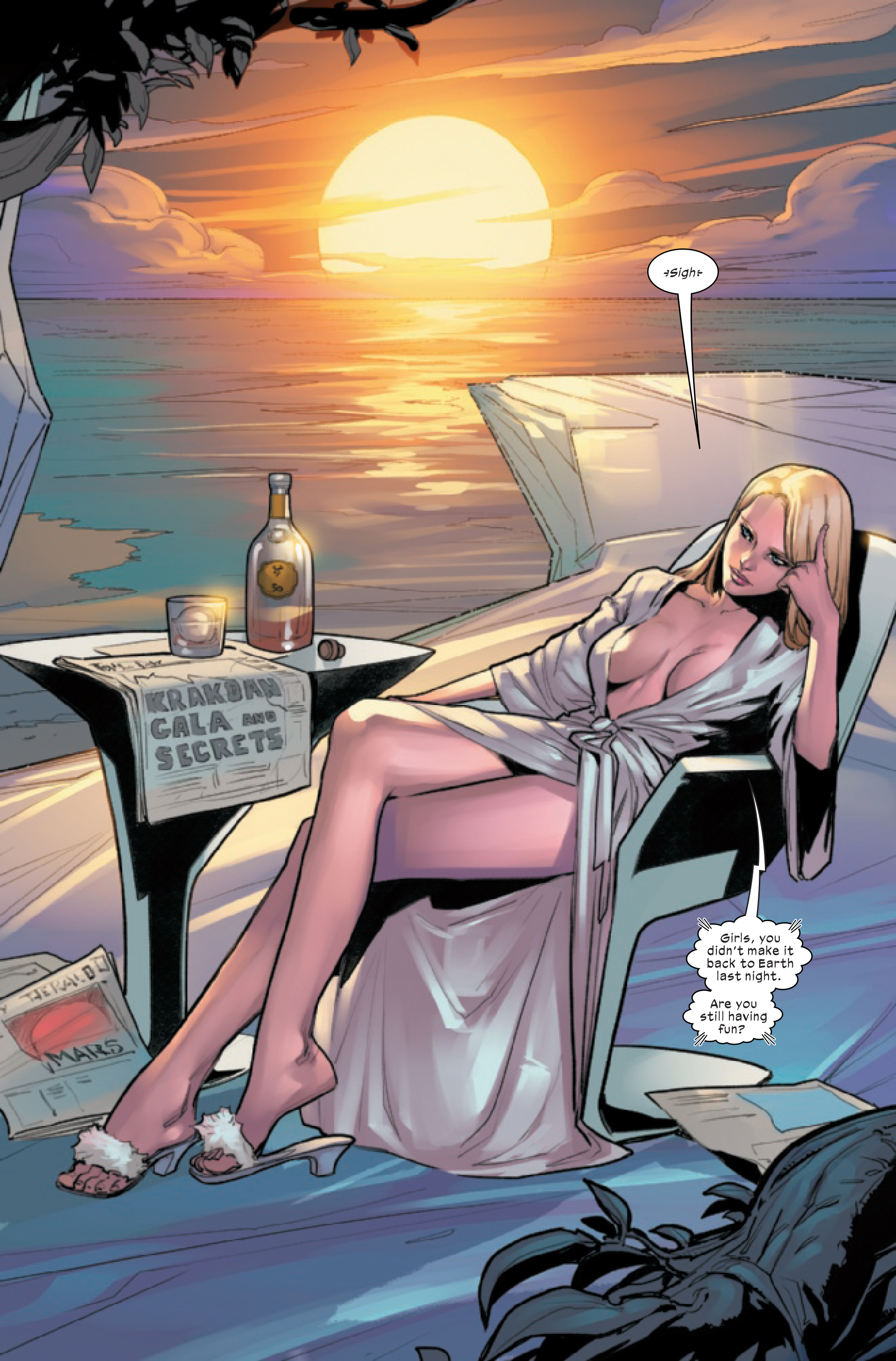 page from Marauders #22