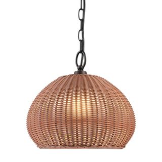 Globe Electric 44761 1-Light Outdoor Plug-in Pendant Light