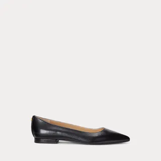 Londyn Burnished Leather Ballet Flat