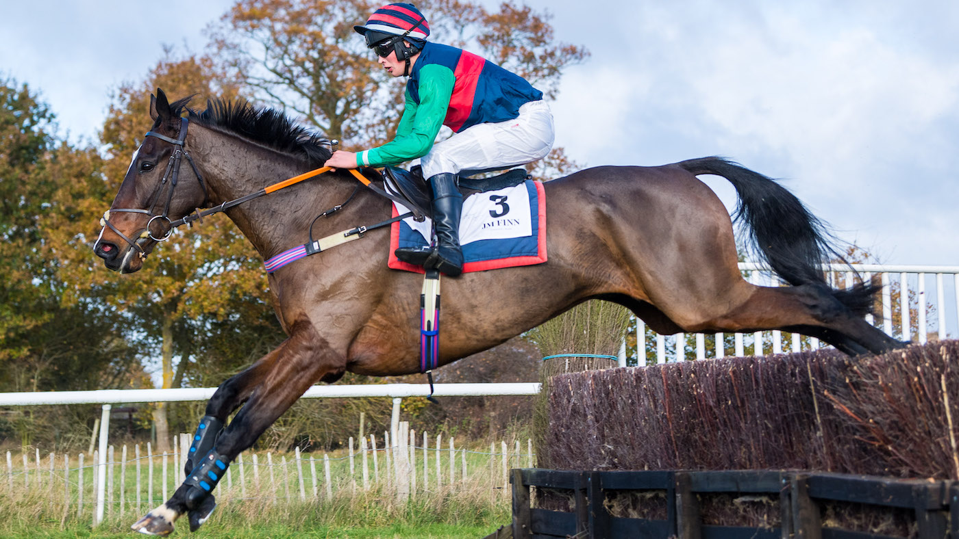 Minella Beat- Will Featherstone winner of the Owner Trainer conditions race at Waveney Harriers Point to Point steeplechases at Higham racecouurse on Sunday 21st November 2021