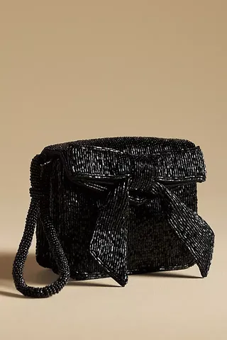 By Anthropologie Beaded Wristlet