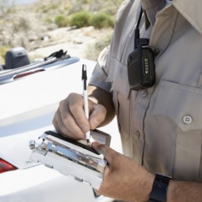 The physically impossible traffic violation