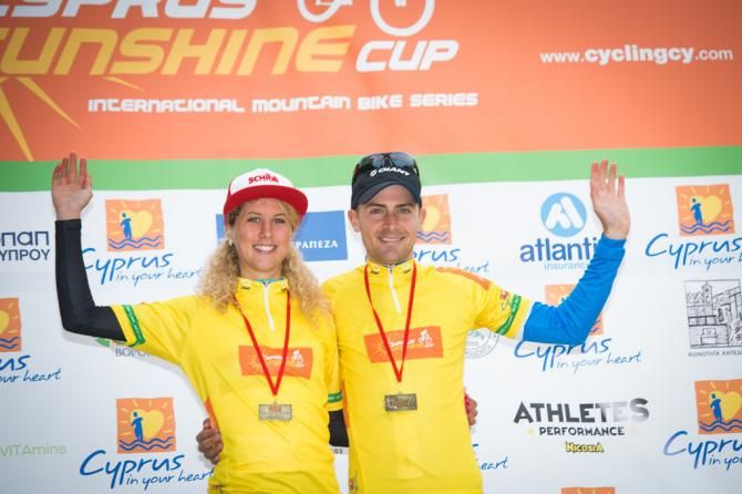 Jolanda Neff and Fabian Giger lead the general classifications.