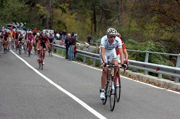 Ballan made his move on the Ghisallo.