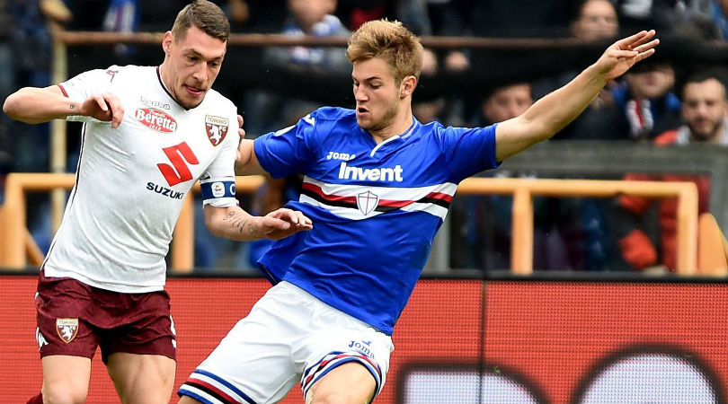 Joachim Andersen Sampdoria Tottenham Hotspur