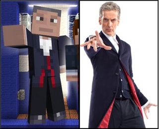 The Twelfth Doctor in Minecraft and TV