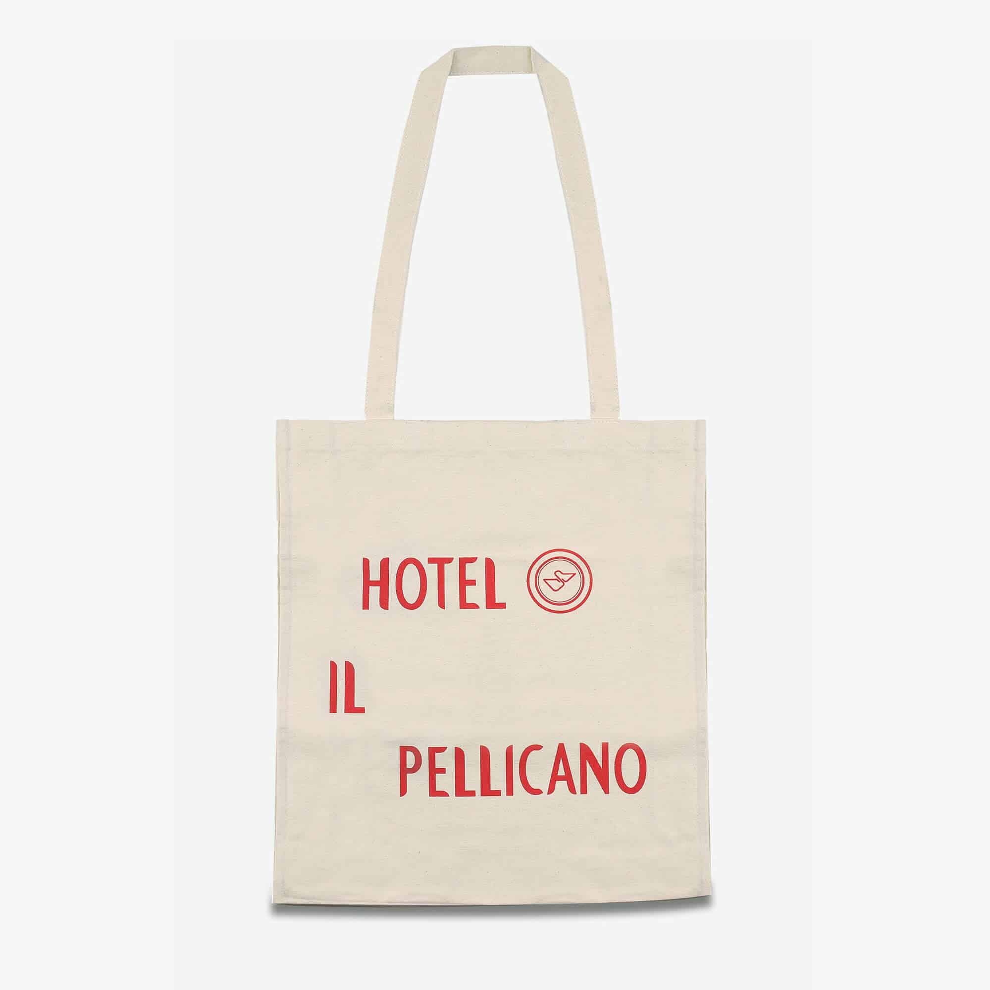 hotel il pellicano tote bag