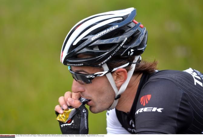 Fabian Cancellara's enjoying a gel