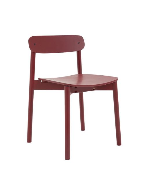 Solid Birch Dining Chair in Red