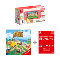 Nintendo Switch Lite Animal Crossing Bundle