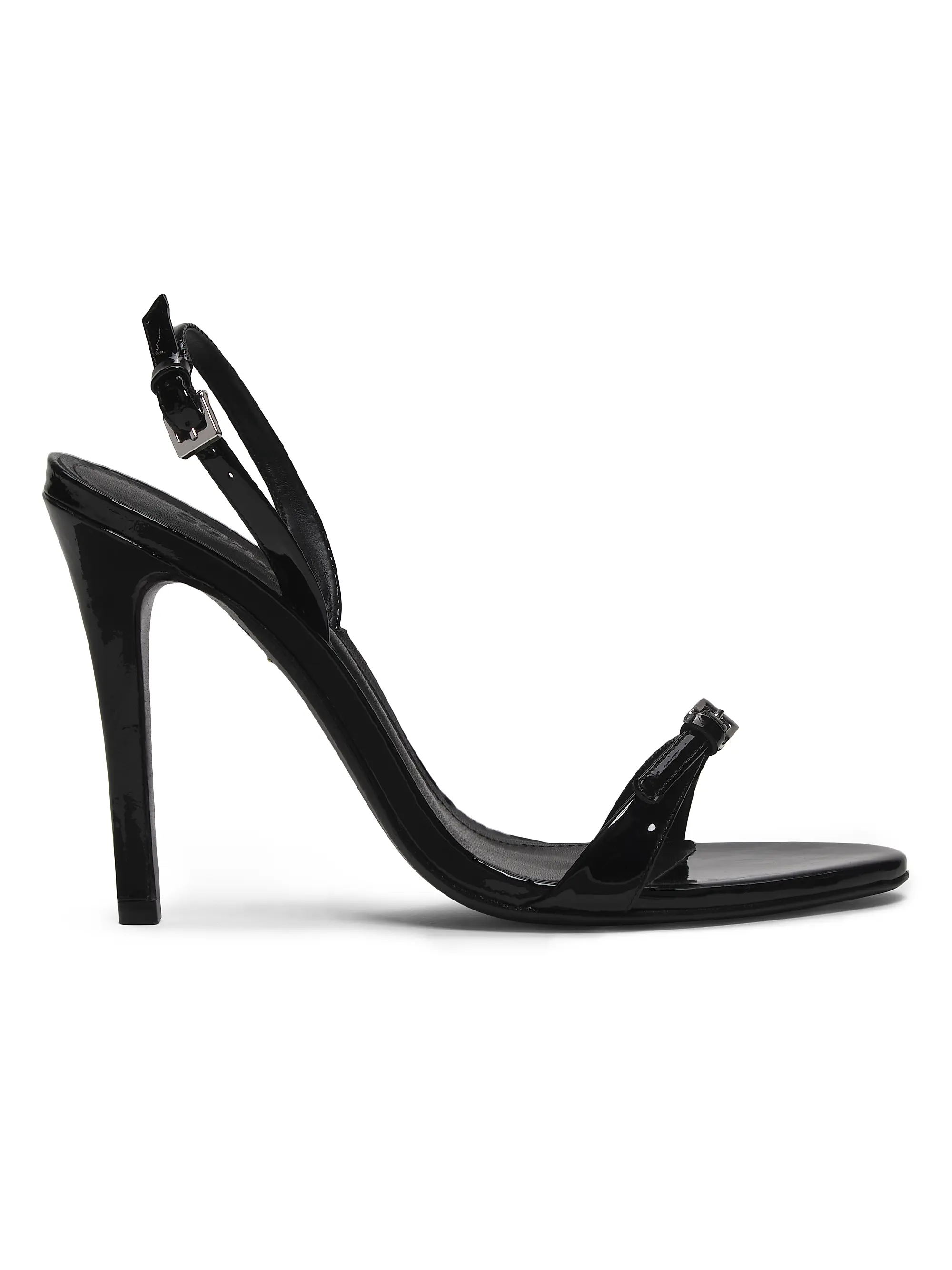 Aurora 105mm Leather Stiletto-Heel Sandals