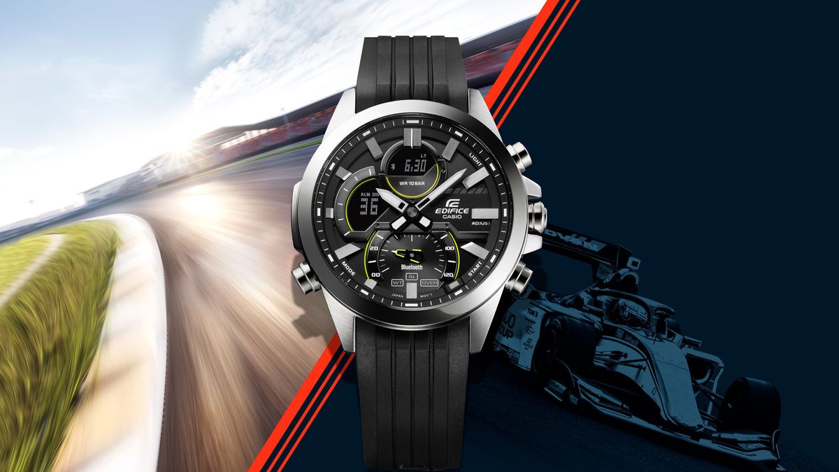 The latest hybrid Casio Edifice watch is like a sports car on your wrist