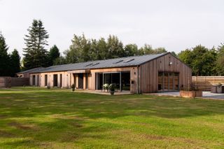 Barn conversion into modern home