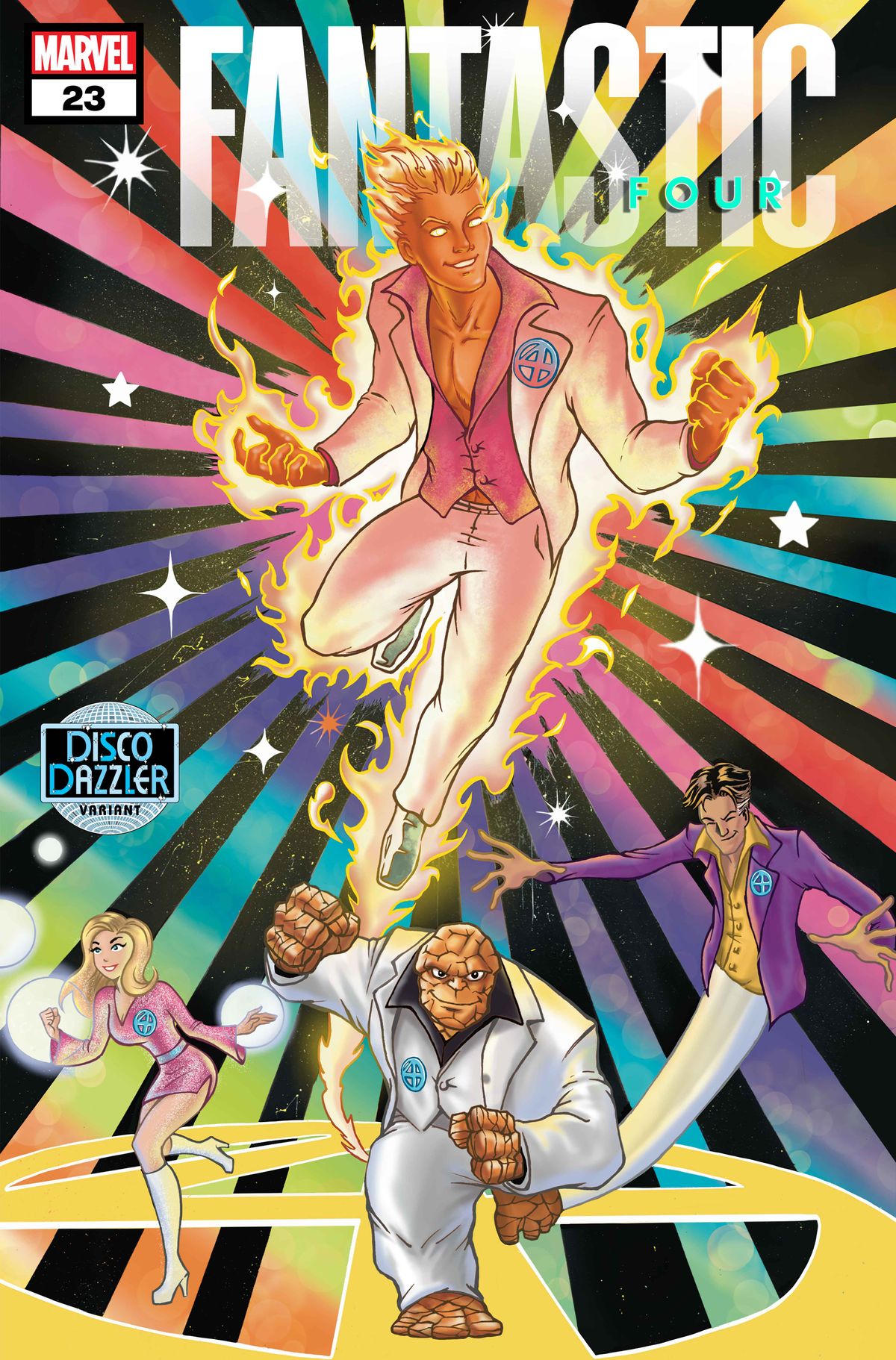 Disco Dazzler variant covers